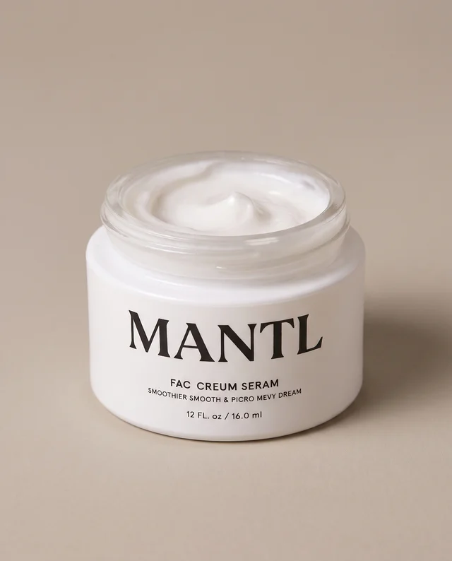 Skincare product photo before The AI Look