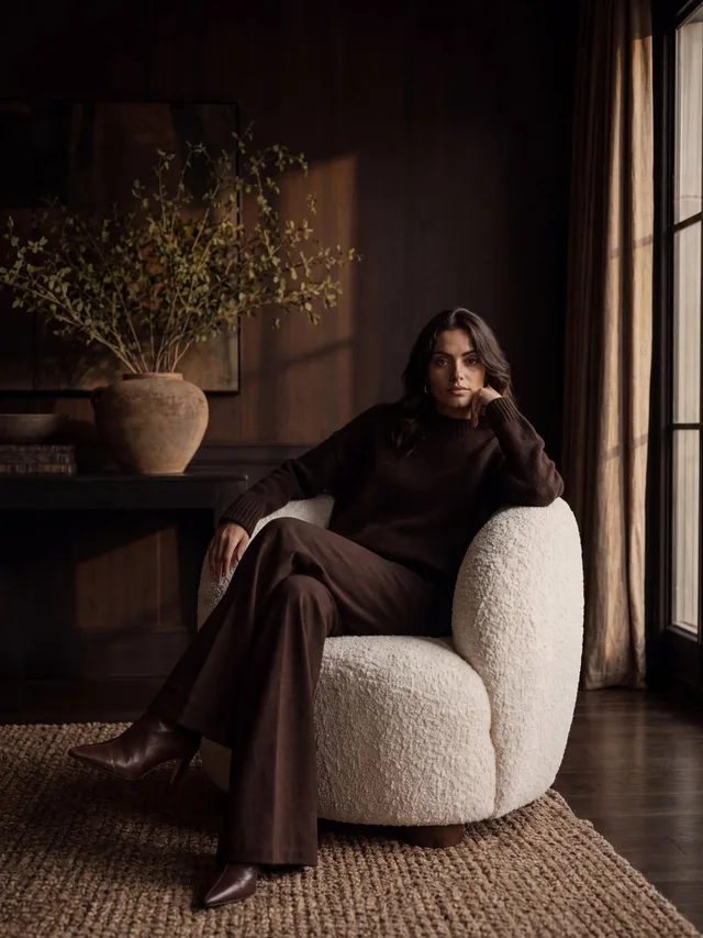 The same furniture shot restyled by The AI Look