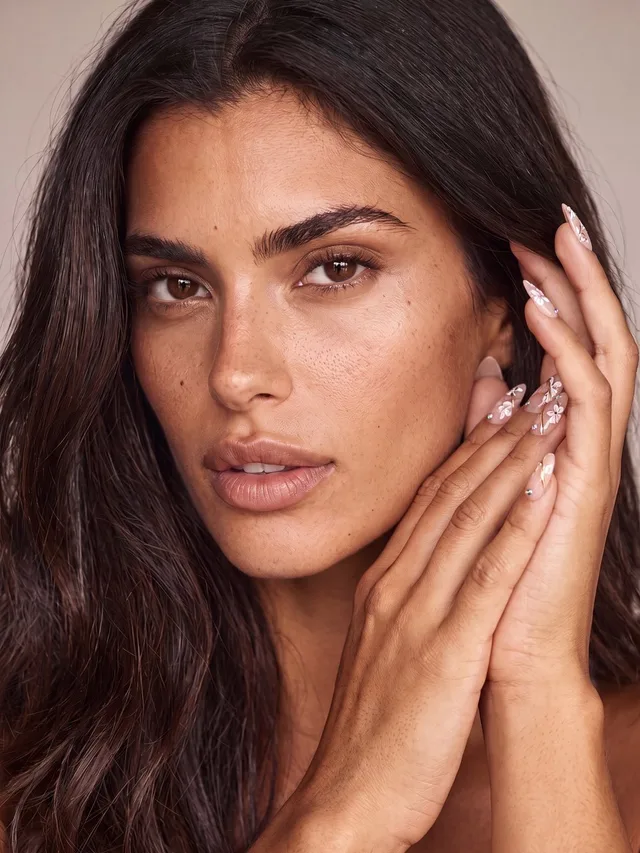 The same nails shot restyled by The AI Look